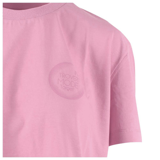 Target Γυναικεία κοντομάνικη μπλούζα Crop Top Loose Target Γυναικεία κοντομάνικη μπλούζα Crop Top Loose